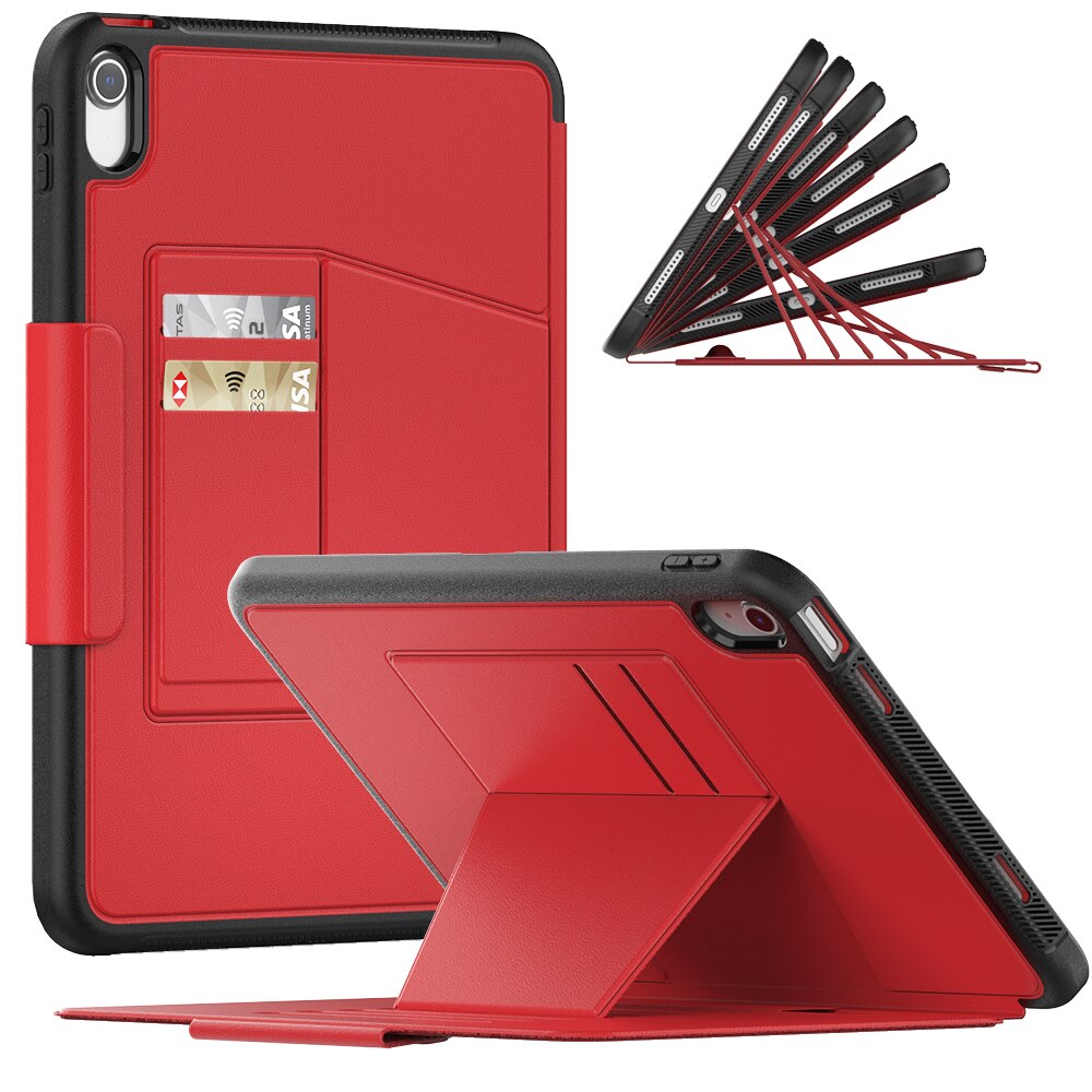 2022 for iPad 10th Generation Case 10.9 Inch With Pencil Holder Cover for iPad Pro 11 10.2 Mini 6 4 5 Air 2 Case Magnetic Stand