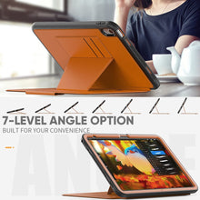 Load image into Gallery viewer, 2022 for iPad 10th Generation Case 10.9 Inch With Pencil Holder Cover for iPad Pro 11 10.2 Mini 6 4 5 Air 2 Case Magnetic Stand