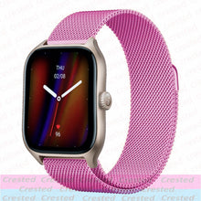 Load image into Gallery viewer, Milanese Band For Amazfit Stratos Metal Bracelet Amazfit Bip Strap