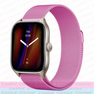 Milanese Band For Amazfit Stratos Metal Bracelet Amazfit Bip Strap
