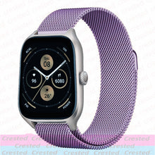 Load image into Gallery viewer, Milanese Band For Amazfit Stratos Metal Bracelet Amazfit Bip Strap