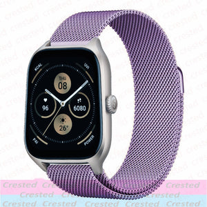 Milanese Band For Amazfit Stratos Metal Bracelet Amazfit Bip Strap
