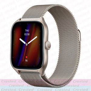 Milanese Band For Amazfit Stratos Metal Bracelet Amazfit Bip Strap