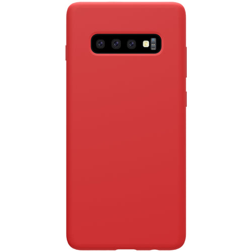 for Samsung Galaxy S10 Plus S10e Case NILLKIN Liquid Smooth Silicone Case Cover Protective Bags