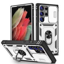 Load image into Gallery viewer, 3in1 For Samsung Galaxy S23 Ultra S23+ Plus Case Heavy Duty with Camera 360 Degree Rotate Kickstand Sturdy Cover for Galaxy S23