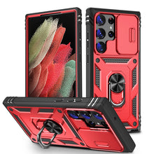 Load image into Gallery viewer, 3in1 For Samsung Galaxy S23 Ultra S23+ Plus Case Heavy Duty with Camera 360 Degree Rotate Kickstand Sturdy Cover for Galaxy S23