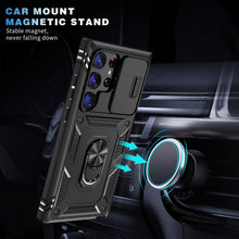 Load image into Gallery viewer, 3in1 For Samsung Galaxy S23 Ultra S23+ Plus Case Heavy Duty with Camera 360 Degree Rotate Kickstand Sturdy Cover for Galaxy S23