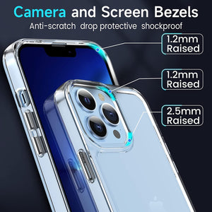 【5 in 1】 Case for iPhone 14 Pro Max with MagSafe, Built-in with 9H Tempered Glass Screen Protector &amp; Camera Lens Protector