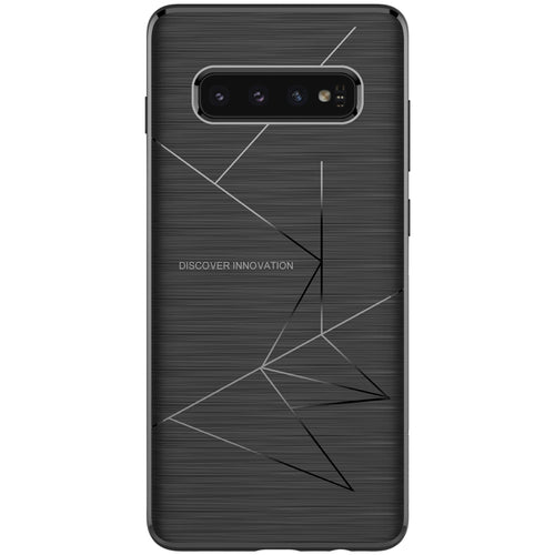 NILLKIN Magic For Samsung Galaxy S10 Case,QI Wireless Charging Receiver Back Cover with Magnetic Car