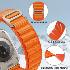 Alpine loop band for Apple watch strap bracelet iWatch Ultra series 7 6 5 3 se 8