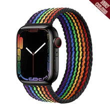 Load image into Gallery viewer, Braided Solo Loop For Apple Watch Band Nylon Bracelet iwatch Ultra series 7 SE 3 5 6 8 Strap