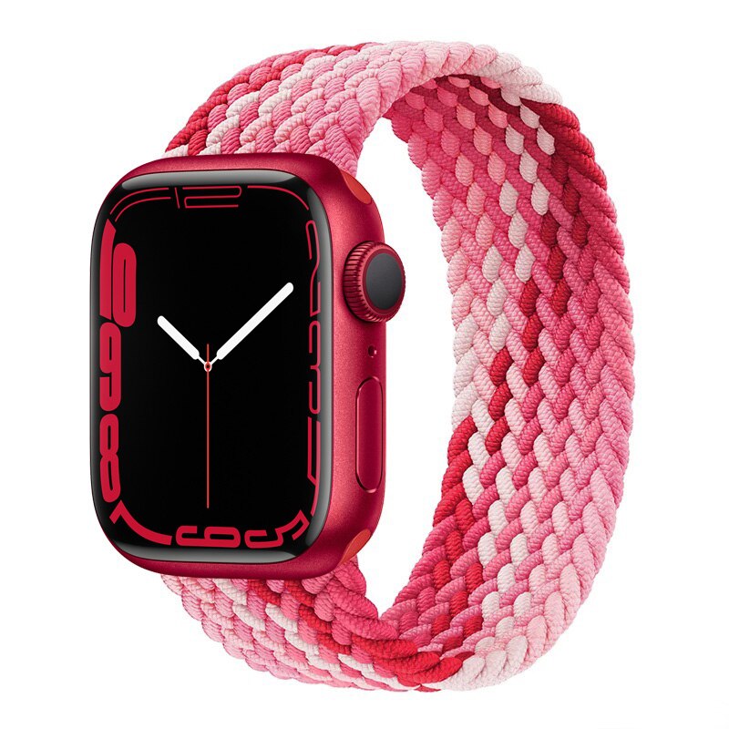Braided Solo Loop For Apple Watch Band Nylon Bracelet iwatch Ultra Series 7 SE 3 5 6 8 Strap