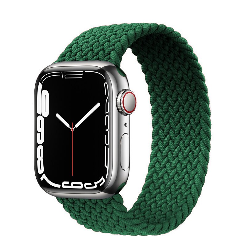 Braided Solo Loop For Apple Watch Band Nylon Bracelet iwatch Ultra series 7 SE 3 5 6 8 Strap