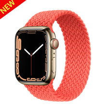 Load image into Gallery viewer, Braided Solo Loop For Apple Watch Band Nylon Bracelet iwatch Ultra Series 7 SE 3 5 6 8 Strap