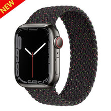 Load image into Gallery viewer, Braided Solo Loop For Apple Watch Band Nylon Bracelet iwatch Ultra Series 7 SE 3 5 6 8 Strap