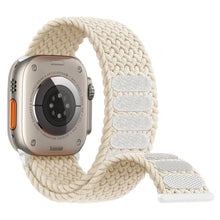 Load image into Gallery viewer, Braided Solo Loop For Apple watch Band Elastic bracelet iWatch series 8 se 7 3 6 Ultra Strap