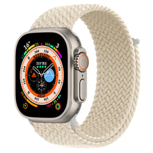 Load image into Gallery viewer, Braided Solo Loop For Apple watch Band Elastic bracelet iWatch series 8 se 7 3 6 Ultra Strap