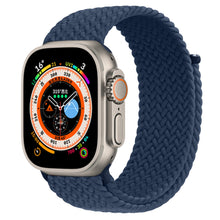 Load image into Gallery viewer, Braided Solo Loop For Apple watch Band Elastic bracelet iWatch series 8 se 7 3 6 Ultra Strap