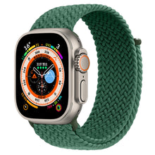 Load image into Gallery viewer, Braided Solo Loop For Apple watch Band Elastic bracelet iWatch series 8 se 7 3 6 Ultra Strap