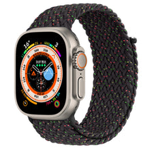 Load image into Gallery viewer, Braided Solo Loop For Apple watch Band Elastic bracelet iWatch series 8 se 7 3 6 Ultra Strap