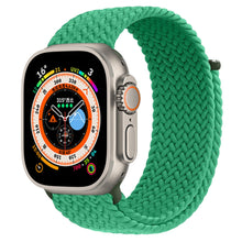 Load image into Gallery viewer, Braided Solo Loop For Apple watch Band Elastic bracelet iWatch series 8 se 7 3 6 Ultra Strap