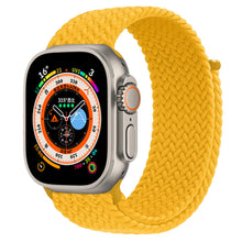 Load image into Gallery viewer, Braided Solo Loop For Apple watch Band Elastic bracelet iWatch series 8 se 7 3 6 Ultra Strap