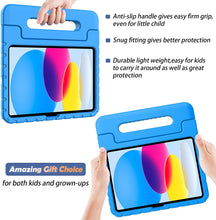 Load image into Gallery viewer, Case for iPad 10th 2022 Air 5 Pro11 10.2 9.7 inch Hand-Held Shock Proof EVA Full Body Cover Handle Stand for Kids for iPad Case