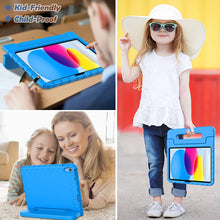 Load image into Gallery viewer, Case for iPad 10th 2022 Air 5 Pro11 10.2 9.7 inch Hand-Held Shock Proof EVA Full Body Cover Handle Stand for Kids for iPad Case