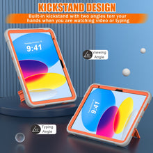 Load image into Gallery viewer, Case for iPad 10th Generation 10.9 Inch 2022, [Built-in Pencil Holder] Heavy Duty Shockproof Rugged Protective Case