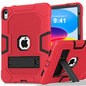 Case for iPad 10th Generation 10.9 Inch 2022, [Built-in Pencil Holder] Heavy Duty Shockproof Rugged Protective Case
