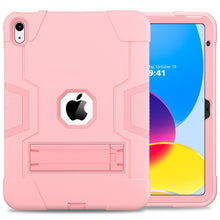 Load image into Gallery viewer, Case for iPad 10th Generation 10.9 inch 11&quot; 12.9 2022, Heavy Duty Shockproof Rugged Protective Cover with Built-in Kickstand
