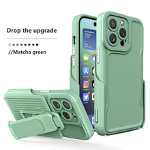 Load image into Gallery viewer, Combo Case Holster for iPhone 14 13 12 11 Pro Max , Slim Shell &amp; Swivel Belt Clip Holste Kickstand Cover for iPhone 14 Pro Max