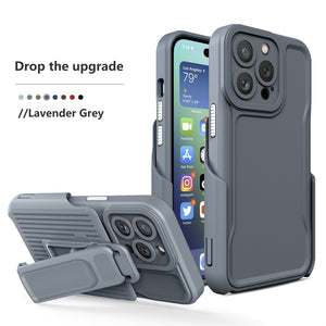 Combo Case Holster for iPhone 14 13 12 11 Pro Max , Slim Shell &amp; Swivel Belt Clip Holste Kickstand Cover for iPhone 14 Pro Max