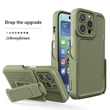 Load image into Gallery viewer, Combo Case Holster for iPhone 14 13 12 11 Pro Max , Slim Shell &amp; Swivel Belt Clip Holste Kickstand Cover for iPhone 14 Pro Max