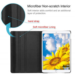 For New iPad Pro 11/10.5/9.7 Smart Case for iPad Air 4/3/2 Rotation Cover for iPad 10.2/9.7 Protective Shell for iPad mini 3/4/5