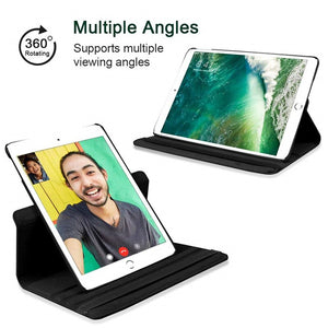 For New iPad Pro 11/10.5/9.7 Smart Case for iPad Air 4/3/2 Rotation Cover for iPad 10.2/9.7 Protective Shell for iPad mini 3/4/5