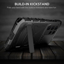 Load image into Gallery viewer, For Samsung Galaxy S23 Ultra Case Heavy Duty Protection Armor Metal Aluminum Phone Case for Samsung Galaxy S23 Shockproof Cover