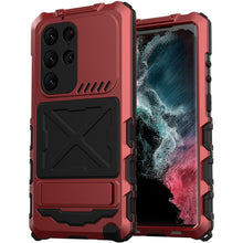 Load image into Gallery viewer, For Samsung Galaxy S23 Ultra Case Heavy Duty Protection Armor Metal Aluminum Phone Case for Samsung Galaxy S23 Shockproof Cover