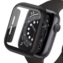 Load image into Gallery viewer, Glass+Cover For Apple Watch case iWatch 8 3 6 SE Screen Protector Apple watch series 7 Accessories