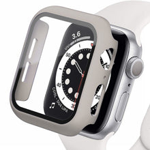 Load image into Gallery viewer, Glass+Cover For Apple Watch case iWatch 8 3 6 SE Screen Protector Apple watch series 7 Accessories