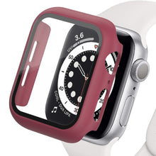 Load image into Gallery viewer, Glass+Cover For Apple Watch case iWatch 8 3 6 SE Screen Protector Apple watch series 7 Accessories