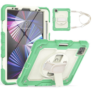 Heavy Duty for iPad Case 10.2 9th Generation Cover For 2022 iPad 9.7 Air 5 2 3 4 10.9 10.5 2021 Pro 11 12.9 Mini 6 5 Smart Cover
