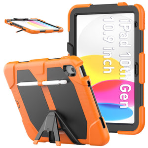 Kickstand Case for iPad 10th 2022 10.2inch  iPad 8th 7th Gen 2020 Mini 46 Shock Dirt Proof Silicone Rugged Stand Cover Hard Case