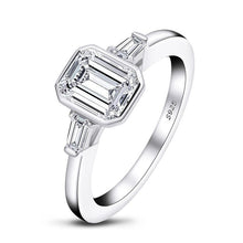Load image into Gallery viewer, Luxury 925 Sterling Silver Cut Created Moissanite Jewelry Engagement RingsDiamond Wedding Ring  for Women Men Jewelry Wholesale