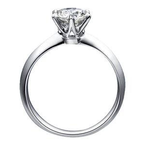 Luxury 925 Sterling Silver Real Moissanite Rings Wholesale