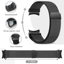 Load image into Gallery viewer, Milanese Strap For Samsung Galaxy Watch Classic No Gaps Metal Bracelet Watch Band