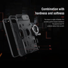 Load image into Gallery viewer, NILLKIN Slide Cover Case For Apple iPhone SE 2022/2020 Ring Stand Case for iPhone 7 8 designer Shockproof Case