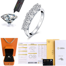 Load image into Gallery viewer, New Design Round D Color Pass Test Really Moissanite Luxury Wedding 925 Sterling Silver Jewelry Wholesale