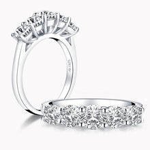 Load image into Gallery viewer, New Design Round D Color Pass Test Really Moissanite Luxury Wedding 925 Sterling Silver Jewelry Wholesale