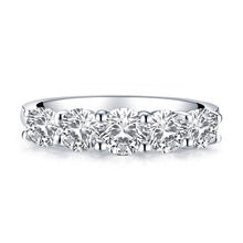 Load image into Gallery viewer, New Design Round D Color Pass Test Really Moissanite Luxury Wedding 925 Sterling Silver Jewelry Wholesale